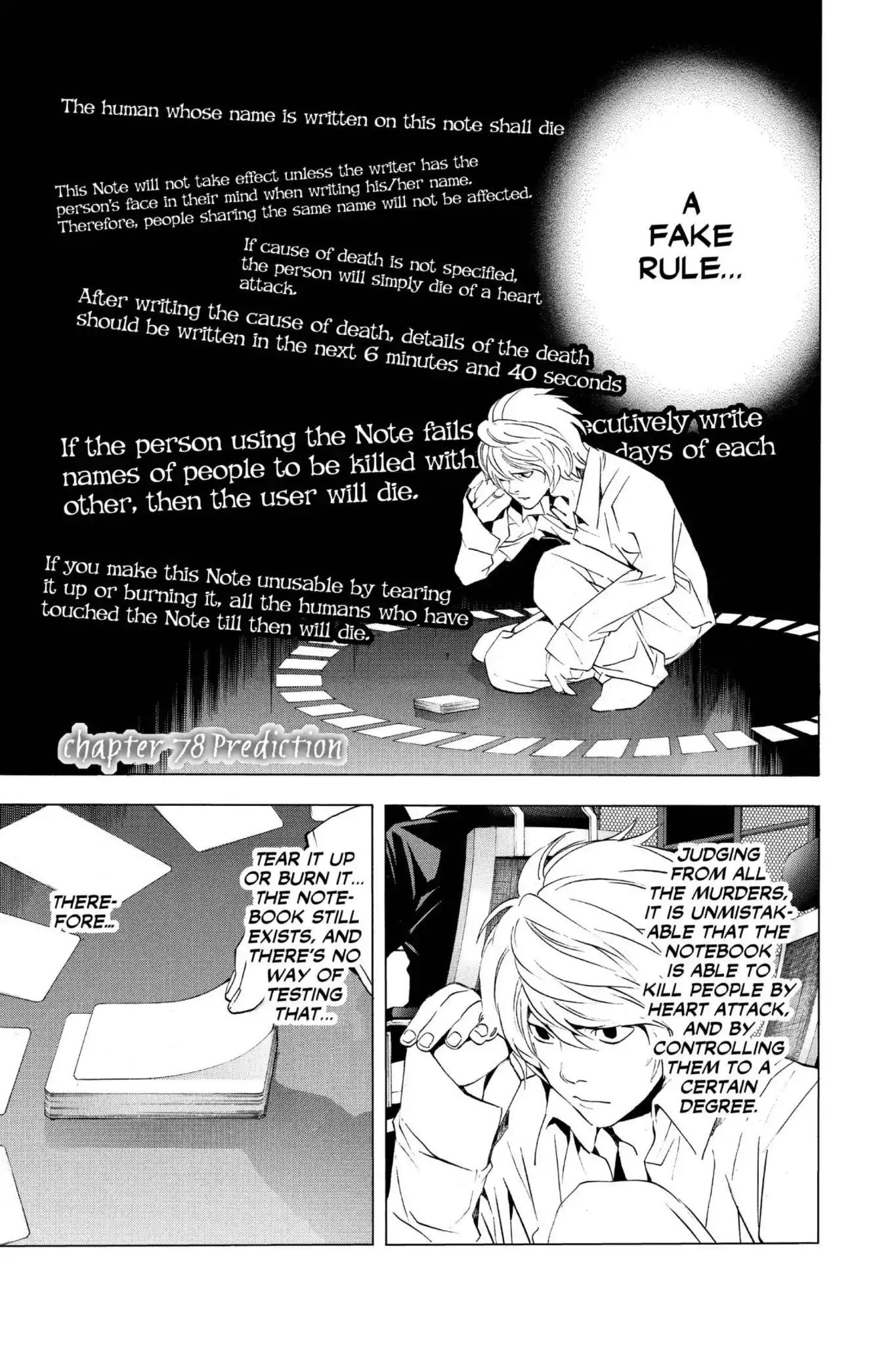 Death Note, Chapter 78 image 01